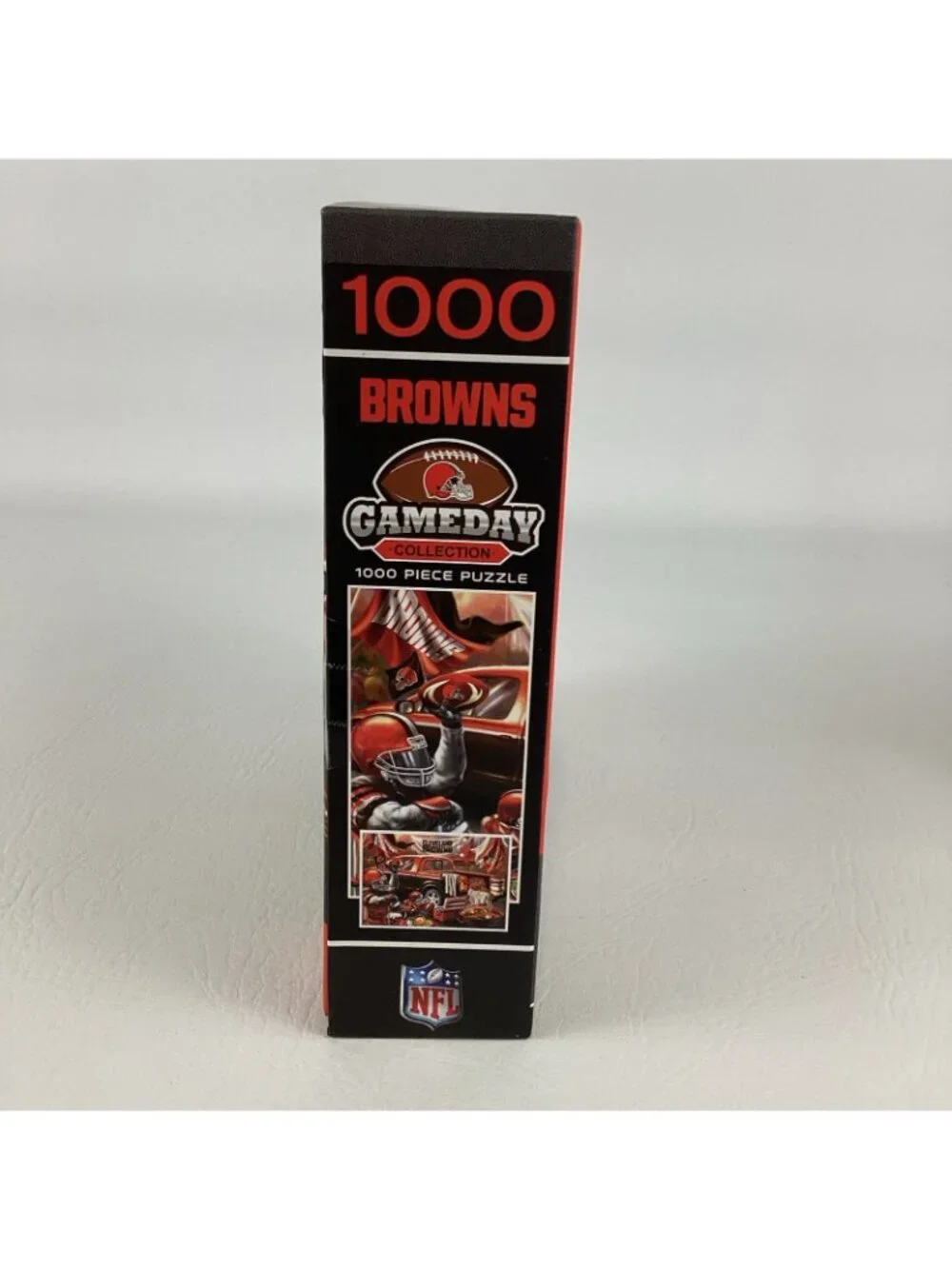 Cleveland Browns Game Day Collection 1000 Piece Jigsaw Puzzle NFL Bonus Poster